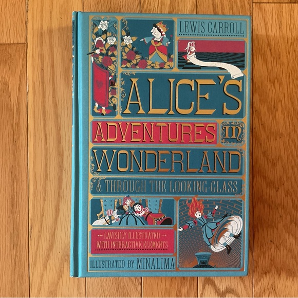 Alice’s Adventures in Wonderland & Through the Looking Glass - Illustrated - Picture 1 of 14